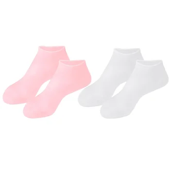 2 Páry Exfoliačný Hydratačné Ponožky Suché Nohy Ochranné Domácnosť, Výrobky na Starostlivosť o Nohy Dievča Päty Sebs Kryty pre Dievčatá