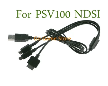 1pc pre Nintendo NDSL / NDS NDSI 3DS XL / psv1000 3 in1 Nabíjačku USB Nabíjací Kábel, Káble