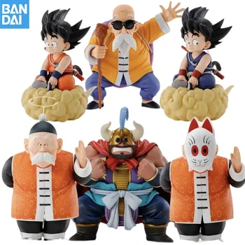 Pôvodné BANDAI Dragon Ball Anime Ichiban KUJI Son Goku Master Roshi Syn Gohan Ox-Kráľ Majster Roshi Akčné Figúrky pre Hračka Dary