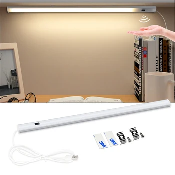 USB 5V Inteligentný Senzor LED Svetlo, Hliníkové Strane Sweep Senzorové Svietidlo Pre Spálne, Kuchyne, Skrine Šatníky Skrine Nočné Osvetlenie