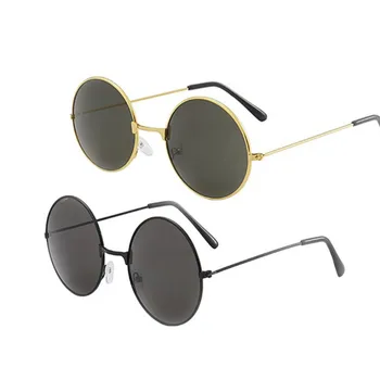 Móda Nové Kolo Okuliare Steampunk slnečné Okuliare Retro Sunglasse Ženy Značky Dizajnér Okrúhle slnečné Okuliare 2020 Nové Zrkadlo UV400