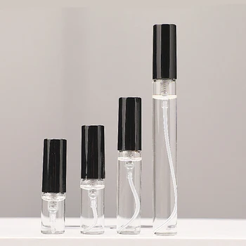 1Pcs 2ml 3ml 5ml 10 ml Mini Prenosné Parfum Fľašu Sprej Naplniteľné Kozmetické Vzorky Skla Plnenie Prázdneho Kontajnera