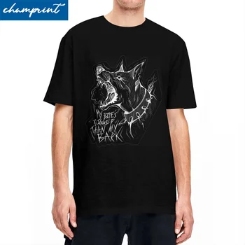 Savage Gotický Metal Doberman T-Košele pre Mužov, Ženy, Novinka, 100% Bavlna Tee Tričko O Krk Krátky Rukáv T Košele Darček Oblečenie