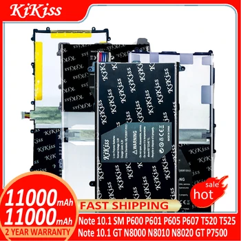KiKiss Batérie Pre Samsung GALAXY Note 10.1 SM P600 P601 P605 P607 T520 T525 GT-N8000 N8010 N8020 GT-P7500
