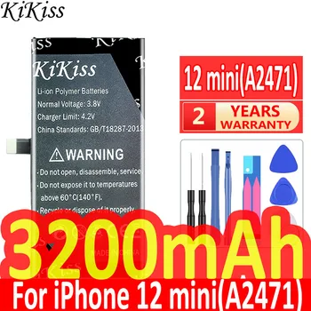 KiKiss 12 Pro (A2479) 12 Mini (A2471) 12 Pro Max (A2466) Batéria Pre Apple IPhone 12 Pro Max 12Pro A2342 A2410 A2411 12mini A217