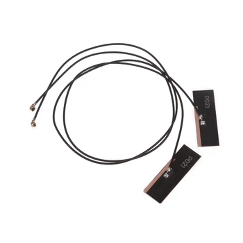 M. 2 Antény Mini PCI-E Bezdrôtový Wifi MHF4 Notebooku/Vložené Dual Band Anténa Pre NGFF WIFI siete WLAN