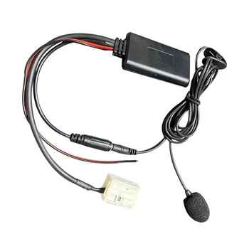 Car Audio Bluetooth 5.0 Prijímač Aux Adaptér Rádiový Modul Bluetooth, Aux Kábel S Mikrofónom Pre Peugeot, Citroen C2 C5 Časti