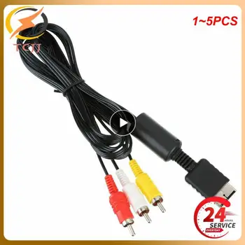 1~5 KS 1,8 m/6 HDTV AV Audio Video Kábel AV av Komponentný Kábel Kábel Drôt Pre 2 3 PS2, PS3