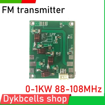 0-1KW 88-108MHz spojka LFP Frekvencia Low-pass filter RF Zosilňovač, FM vysielač PRE HAM Rádio
