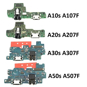 NOVÝ USB Nabíjací Konektor Nabíjania Flex Doska Mikrofón Pre Samsung A21A12 A10S A20S A30S A50S A70S A01A11 A21S A31 A41 A51A71