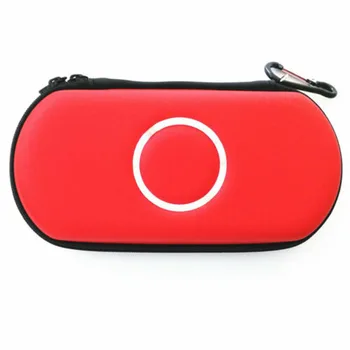 Červená Prenosný Pevný Cestovné puzdro, Ochranná Taška Puzdro Pre PSP 1000 2000 3000