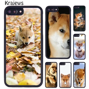 Krajews Doge Shiba Šteňa Telefón puzdro Pre iPhone 15 14 6 7 8 plus X XR XS 11 12 13 pro max coque