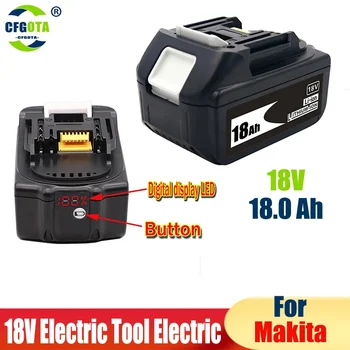 18V Batéria Pre Makita 18v Náradie Náhradné Príslušenstvo BL1860 BL1850 Li-ion Nabíjateľné batérie Pack, nabíjačka