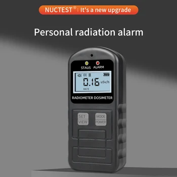 F9000 Profesionálne Jadrového Žiarenia Detektor geigerovy Ionizujúceho Žiarenia X-ray, Beta Zistenie Osobných Dávok Alarm Tester