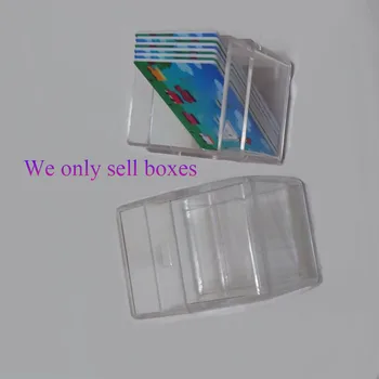 Priehľadné plastové okno Pre Prepínanie NS amiibo mini Card Crystal Box Jasné Úložný Box Shell