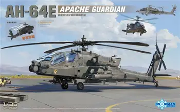 SNEHULIAK MODELU SP-2602 mierke 1/35 AH-64E APACHE GUARDIAN MODEL AUTA