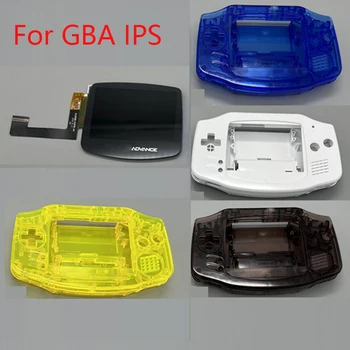Úplné Nové IPS V3.0 Pre Laminovaná Vysoký Jas LCD Obrazovky Súpravy pre GBA Gameboy Advance IPS Obrazovky so Špeciálnymi Shell