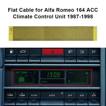 1PCS Plochý Kábel 9140010032 Pre Romeo 164 ACC Climate Control Unit (1987-1998) LCD Displej Stužkový Kábel, Ploché LCD Konektor.