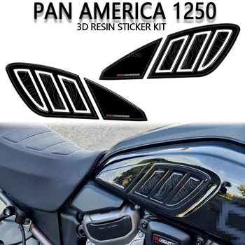 Panamerica 1250 Accessori 3D Gél Epoxidové Živice Nálepky Tank Pad Ochrany Držiak pre Harley Davidson Pan Amerike 1250 2020-2023