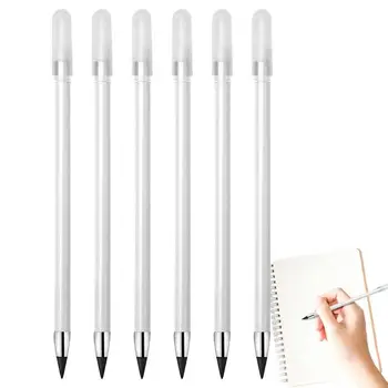 Večný Ceruzka Infinity Pero Vymazateľné 6 KS Neobmedzený Inkless Písanie NIE-Brúsenie Ceruzky Pre Deti