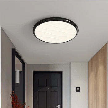 Nordic Minimalistický LED Stropné svietidlo Pre Spálne, Obývacia Izba Uličkou Štúdia Izba Balkón Kruhové Diaľkové Ovládanie Osvetlenia Luster
