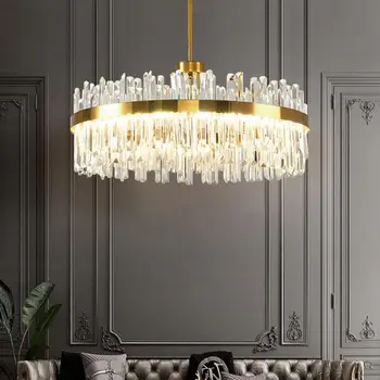Moderné Luxusné Nordic Lustre Obývacia LED Prívesok Svetlo Jedáleň Farebné Domova Visí Svietidiel,