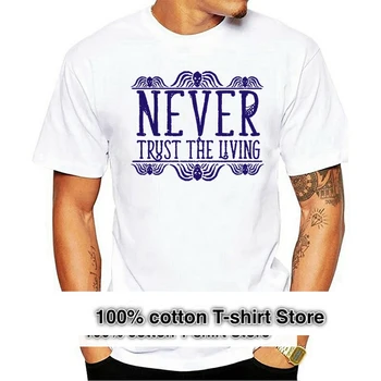 Beetlejuice Nunca Dôvery Obývacej Camiseta Bavlna Prispôsobiť Tee Tričko