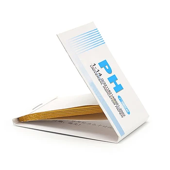PH Test papier 80-Pásy-Full-pH-1-14-Test-Ukazovateľ-Papier-Lakmusový-Testovanie-Kit