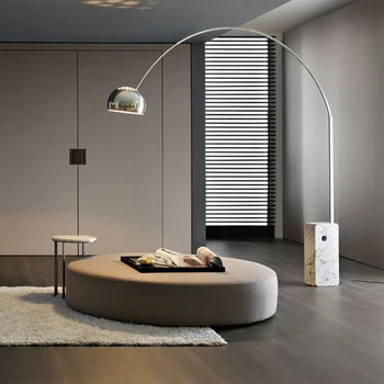Nordic luxusná obývacia izba podlaha čítanie tvorivé čítanie moderný a minimalistický výstavná sieň svietidiel