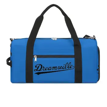 Dreamville Športové Tašky J Cole Rapper Plávanie Telocvični Taška s Obuv Grafické Kabelky Muži Ženy Vytlačené Oxford Fitness Bag