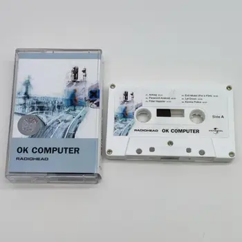 Retro Radiohead Hudby Magnetické Pásky Thom Yorke, OK, Počítač Album Cosplay Kazeta Walkman Auto Záznamník Soundtracky Box Prop Darček