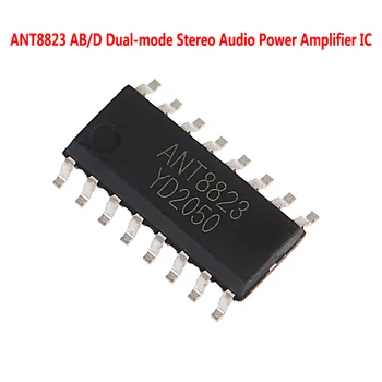 1Pc ANT8823 AB/D Dual-mode Stereo Audio Zosilňovač IC 3,7 V Vstavané Synchrónne Boost Čip