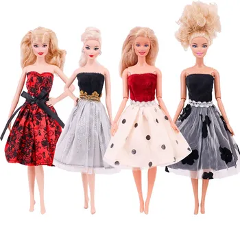 Barbiees Bábiku Šaty, večerné Šaty, Sukne Vhodné Pre 11.5 palcový Barbies Doll móda Koktail Každodenné Ležérne Oblečenie Príslušenstvo