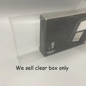 Priehľadná PET kryt box Pre 2DS Pre Japonsko USA verzia verzia herné konzoly skladovanie display box