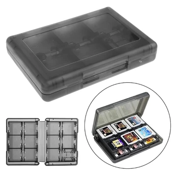 Hry Príslušenstvo Prípad 28-V-1 Black Hra Karty Prípade Držiak Kazety Úložný Box Pre Nintendo DS, 3DS Kvapka Loď