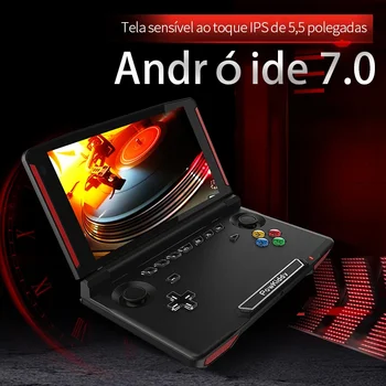X18 Andriod Prenosné hracie Konzoly 5.5 Palcový 1280*720 Obrazovka MTK 8163 Quad Core 2G RAM 32 G ROM, Video, Mobilné Hry Hráč