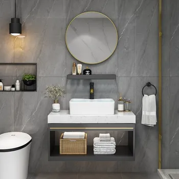 Nordic Hotel Umývadlo Kúpeľňa Nástenné Umývadlo Mramorové Umývadlo Kúpeľňa Korpusová Zmes