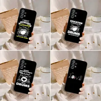 TAMA Bicie Elektronické Bicie Telefón puzdro Pre Samsung S20 Fe Lite S21 S30 Ultra S8 S9 S10 E Plus Funda Shell Čierne Silikónové Mäkké