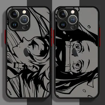 Pevný PC Luxusné Démon Vrah Anime Kryt Telefónu puzdro pre iPhone 7 6S SE Pro 15 12 Mini XS X 14 Pro Max 11 8 Pro Plus XR 13 XS
